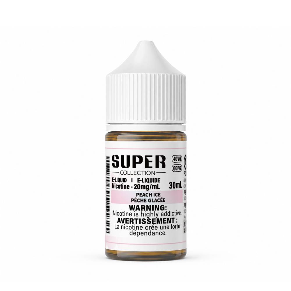 Super Collection Salt Nicotine E-Liquid 30mL - Peach Ice